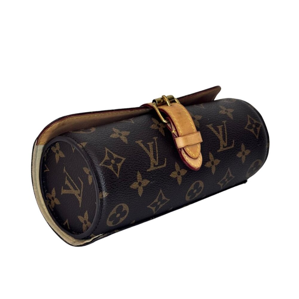 Louis Vuitton Monogram 3 Watch Travel case
